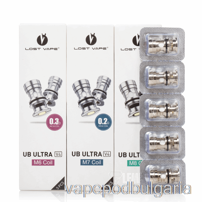 Vape Течности загубени Vape Ultra Boost резервни бобини 0.3ohm M1 бобини (прекратени)